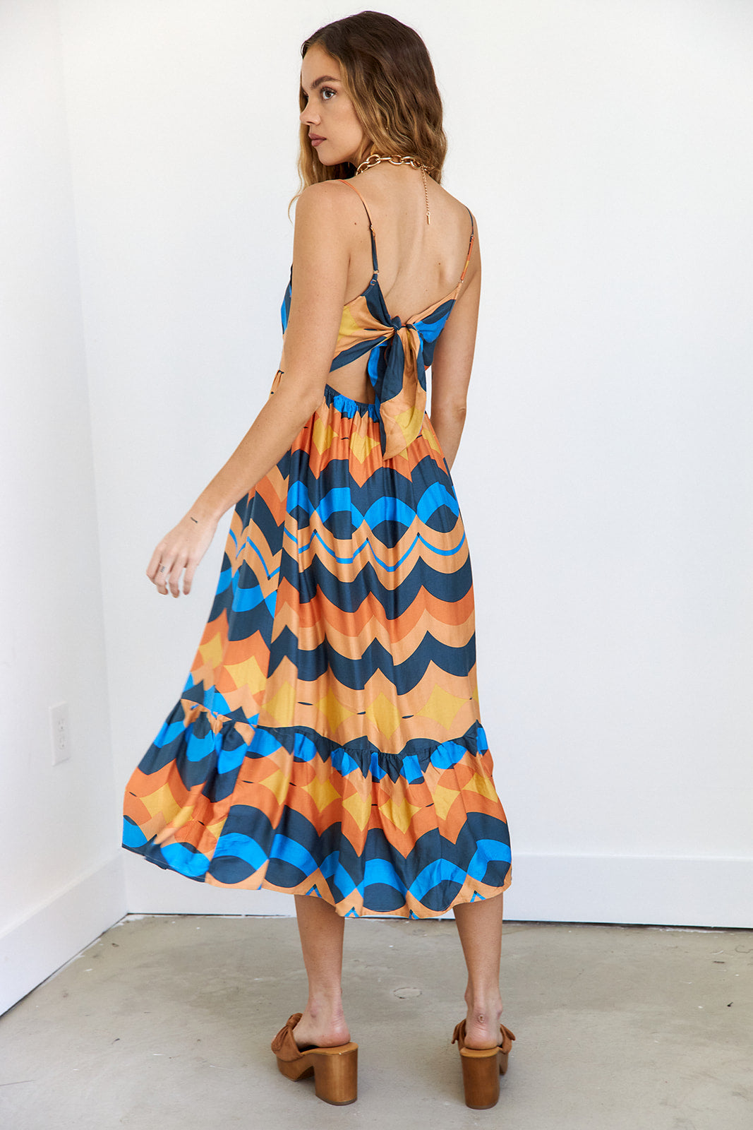 Cali Printed Maxi Dress - fab'rik
