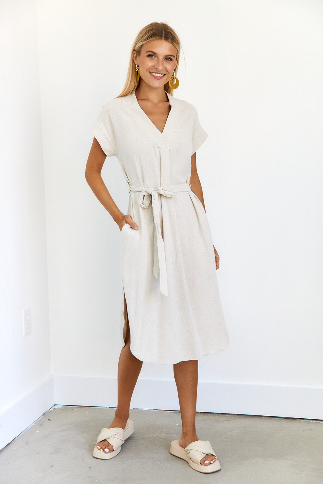 Mayson Linen Dress - fab'rik