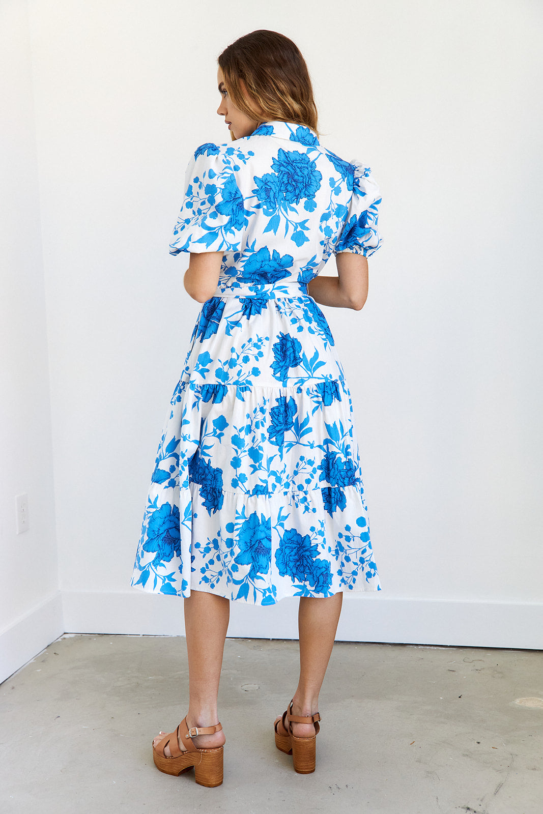 Lima Printed Midi Dress - fab'rik