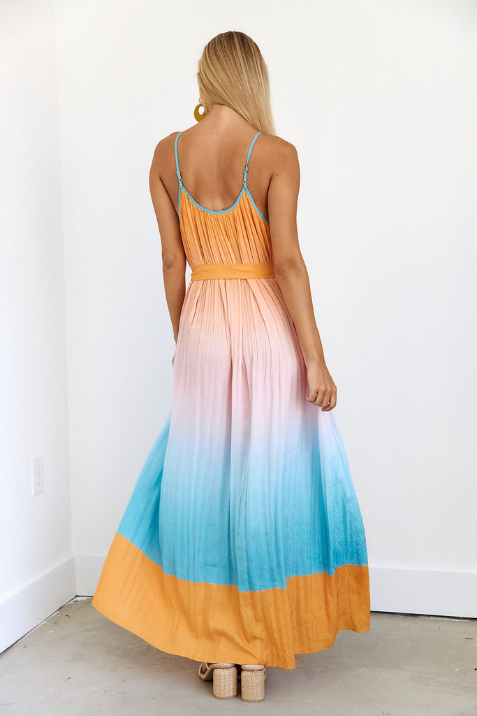 Opal Tie Dye Maxi Dress - fab'rik