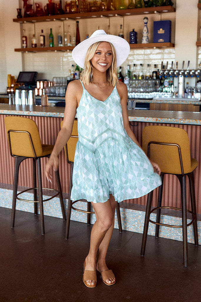 SALE - Allister Printed Swing Dress - fab'rik