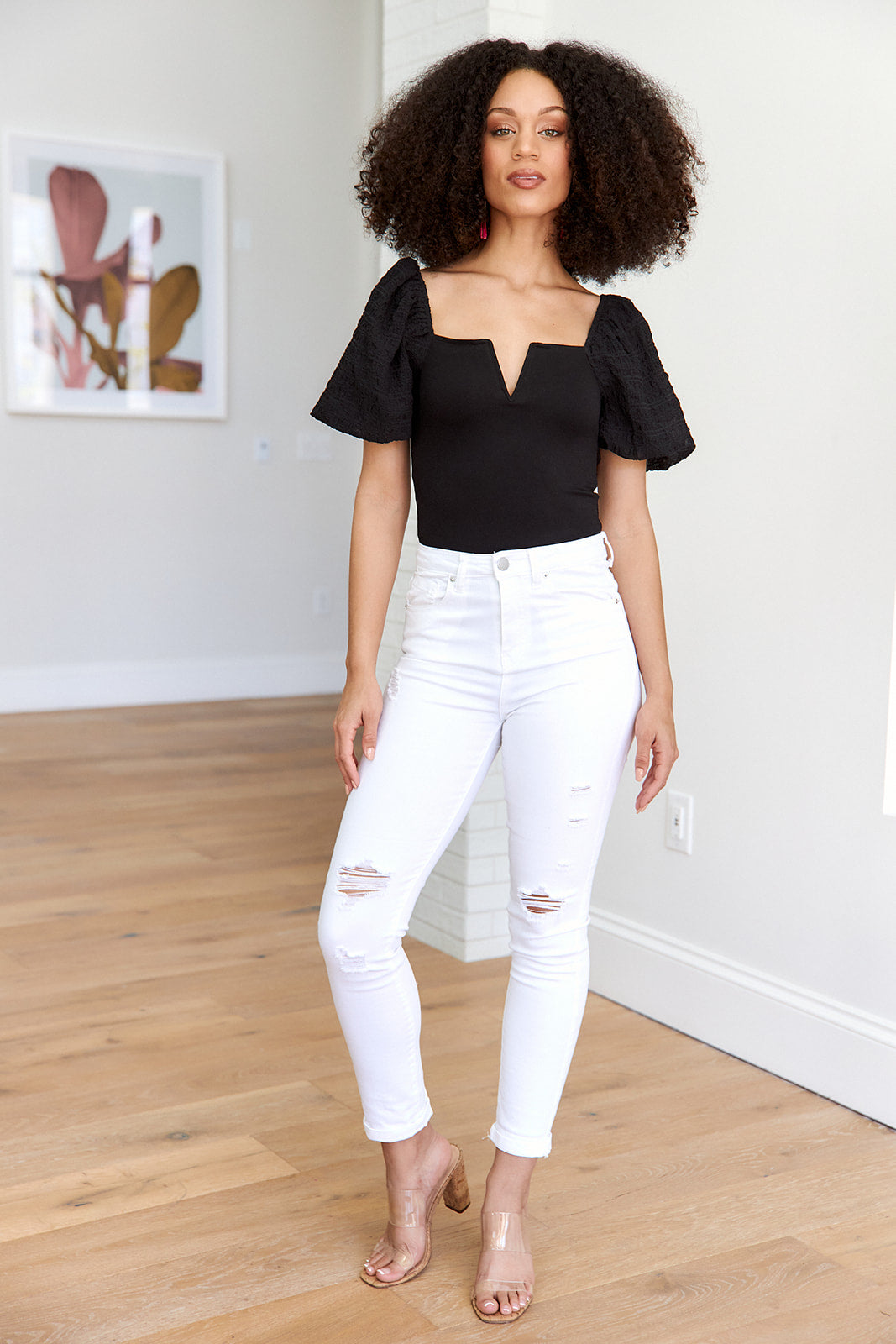 Dakota Textured Bodysuit - fab'rik