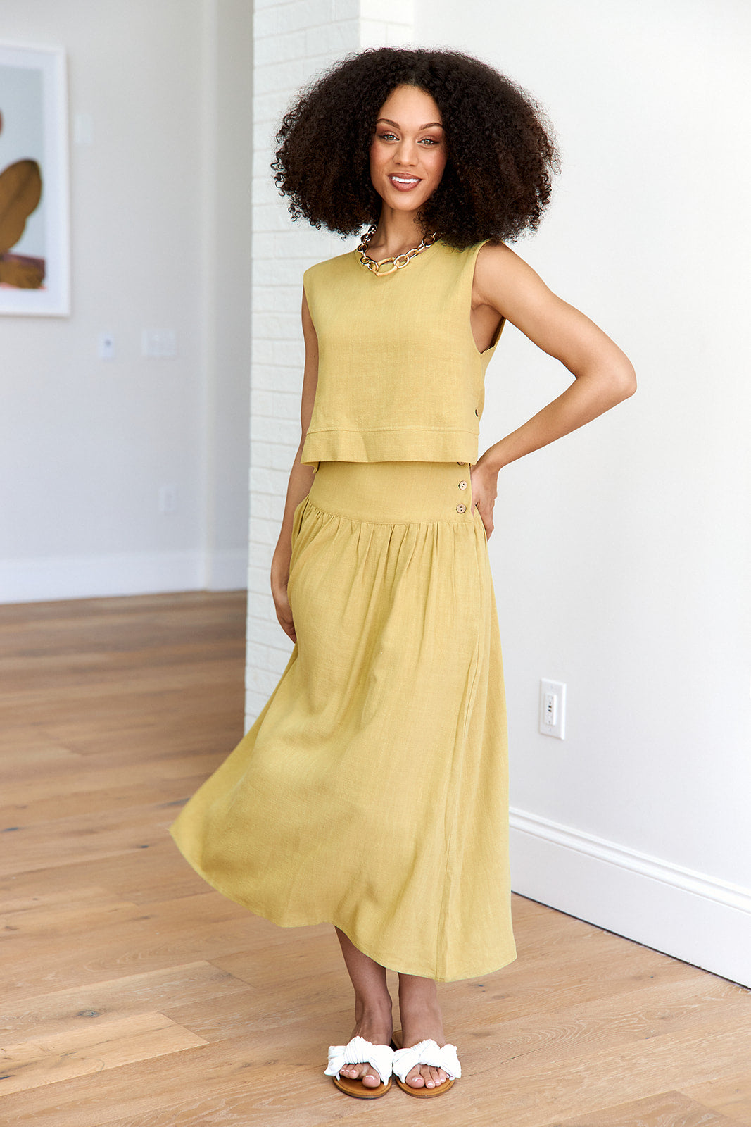 Oaklynn Sleeveless Top - fab'rik