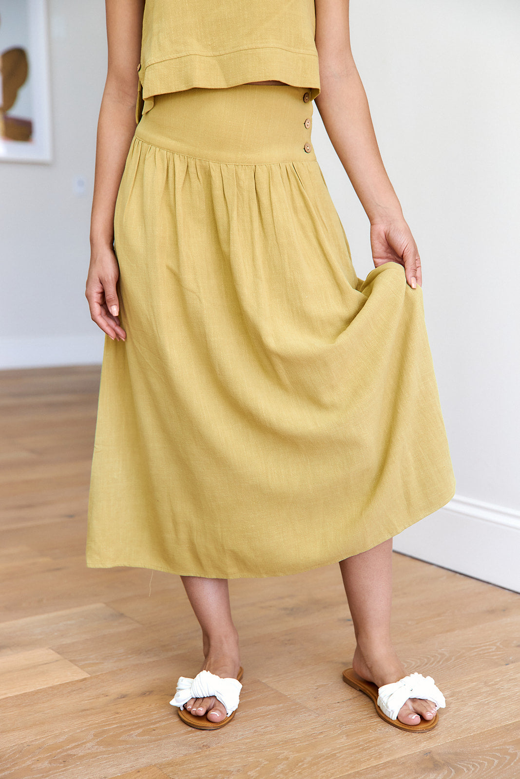 Oaklynn Midi Skirt - fab'rik