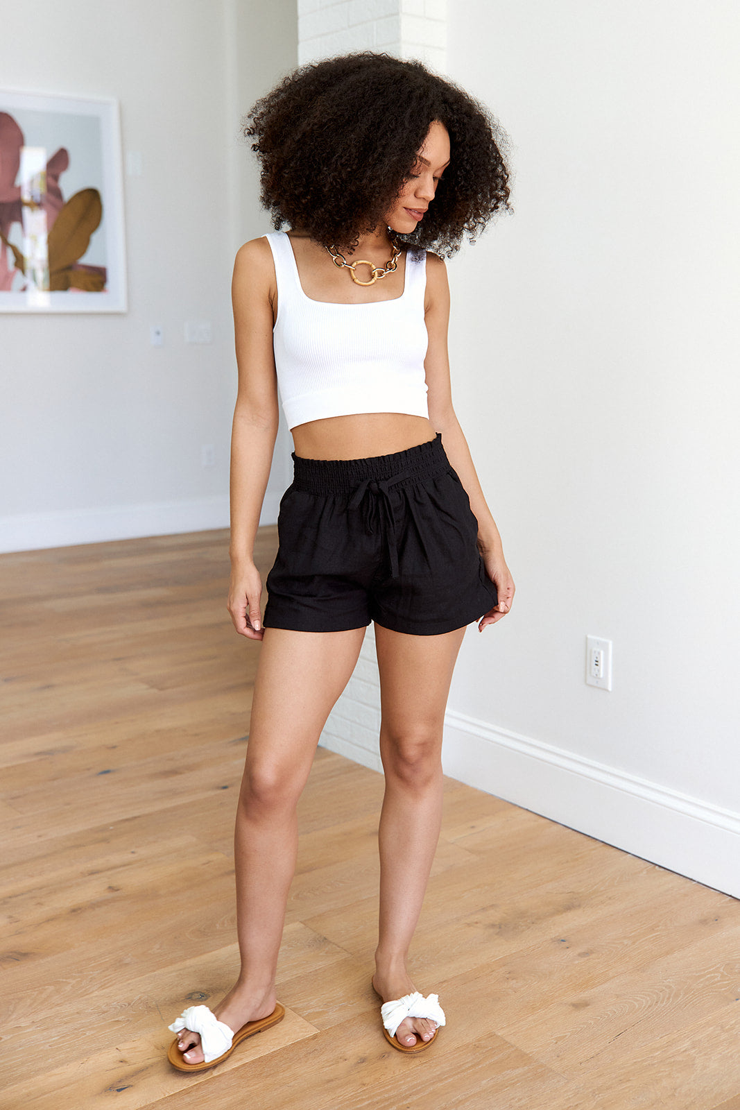 Lyle Tie Waist Short - fab'rik
