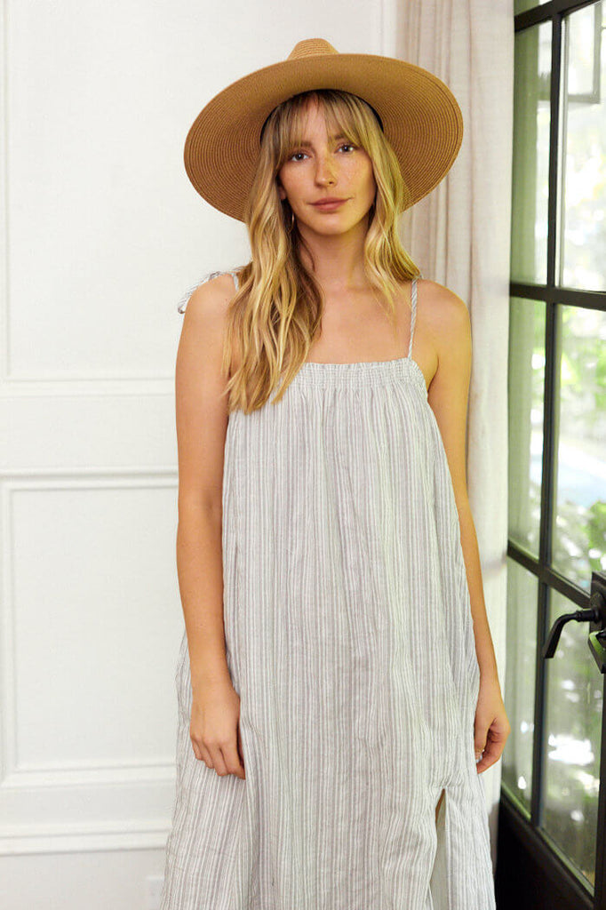 SALE - Marie Stripe Maxi Dress - fab'rik