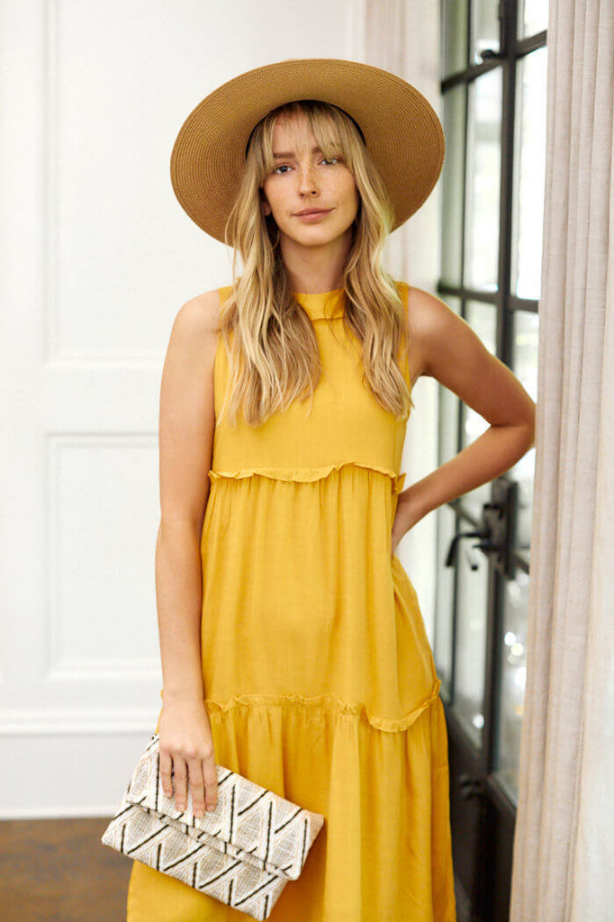 SALE - Collins Tiered Midi Dress - fab'rik