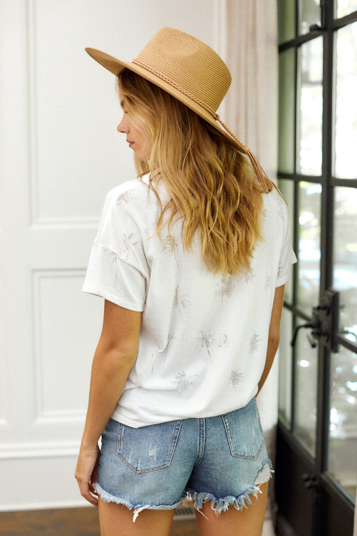 Z Supply Lina Palm Tee - fab'rik