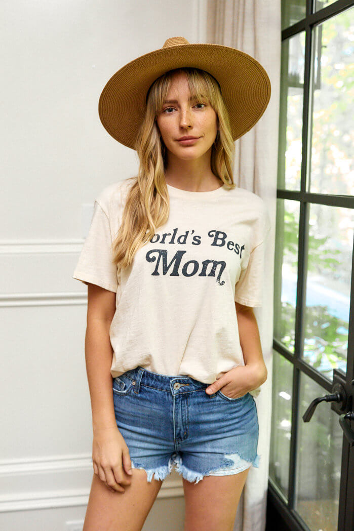 SALE - World's Best Mom Graphic Tee - fab'rik