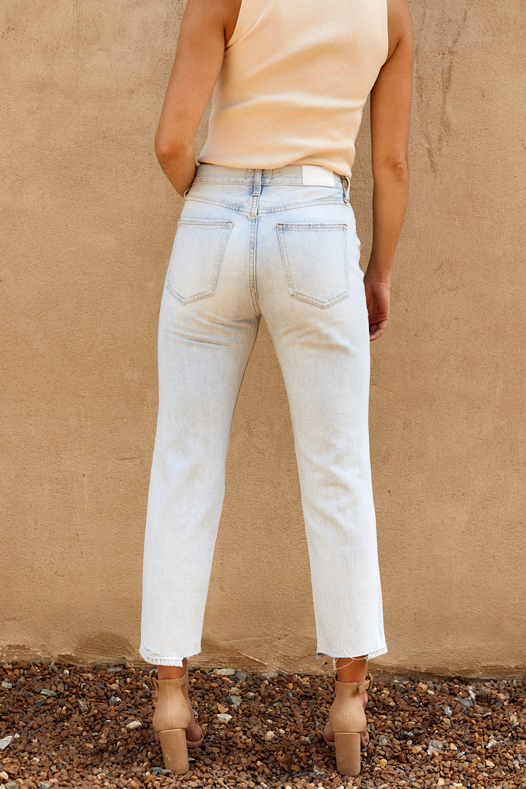 SALE - Pistola Charlie Distressed Straight Leg Jean - fab'rik