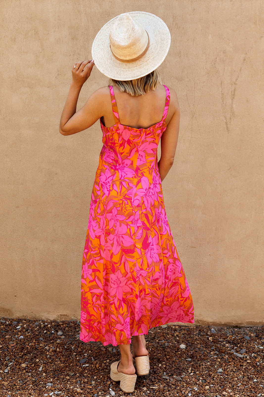 Astoria Floral Midi Dress - fab'rik
