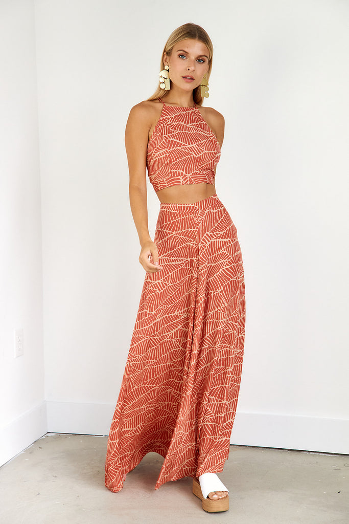 Maja Geo Print Top - fab'rik