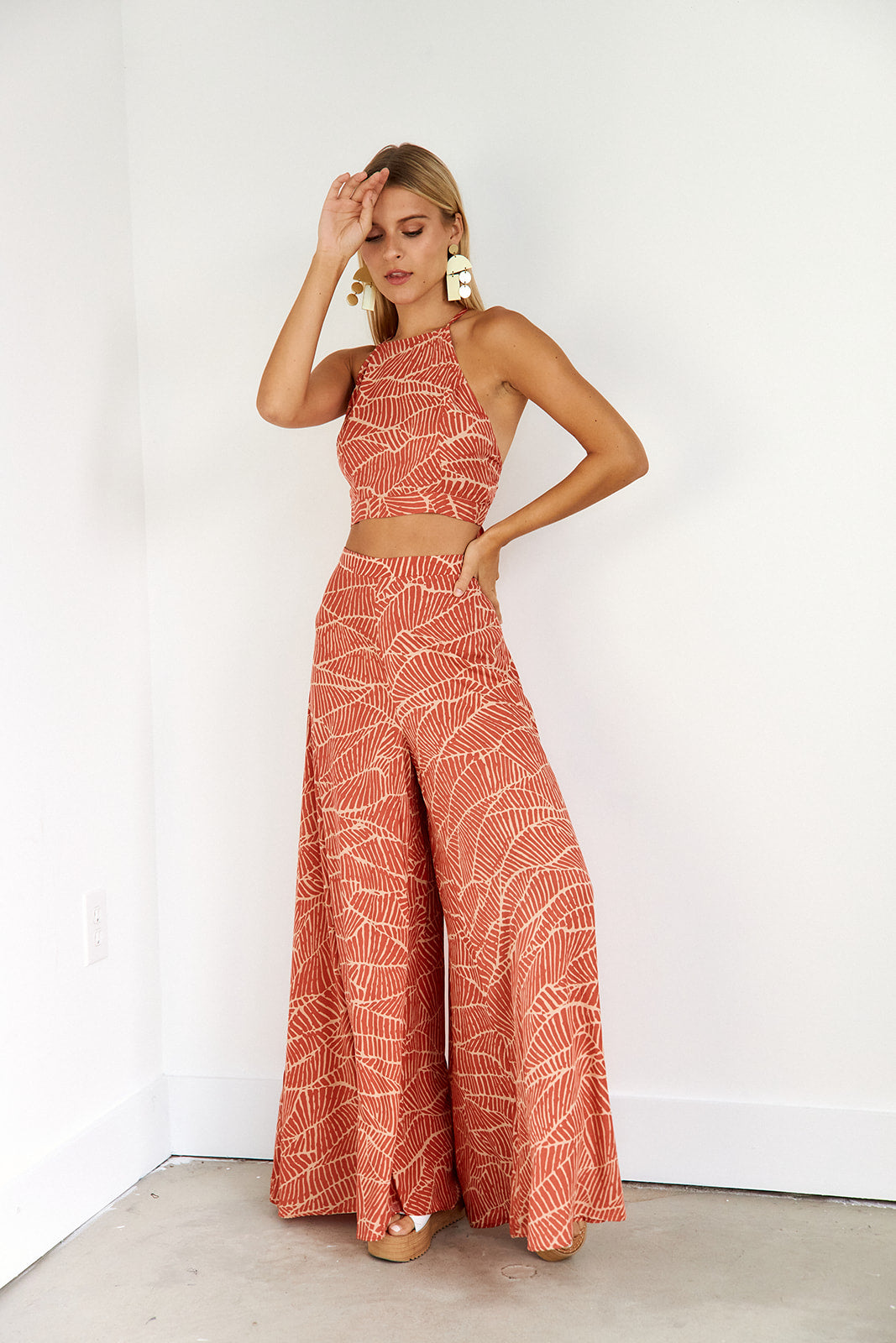 Maja Geo Printed Pants - fab'rik