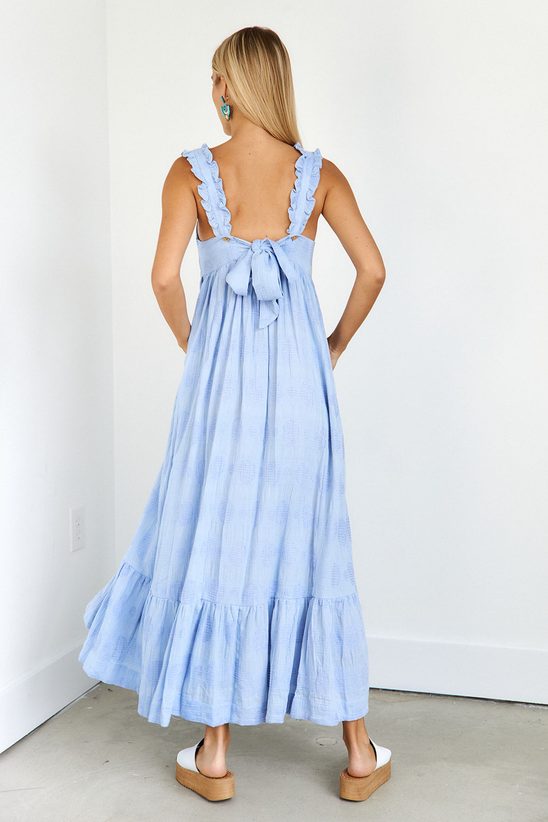 Linett Polka Dot Midi Dress - fab'rik