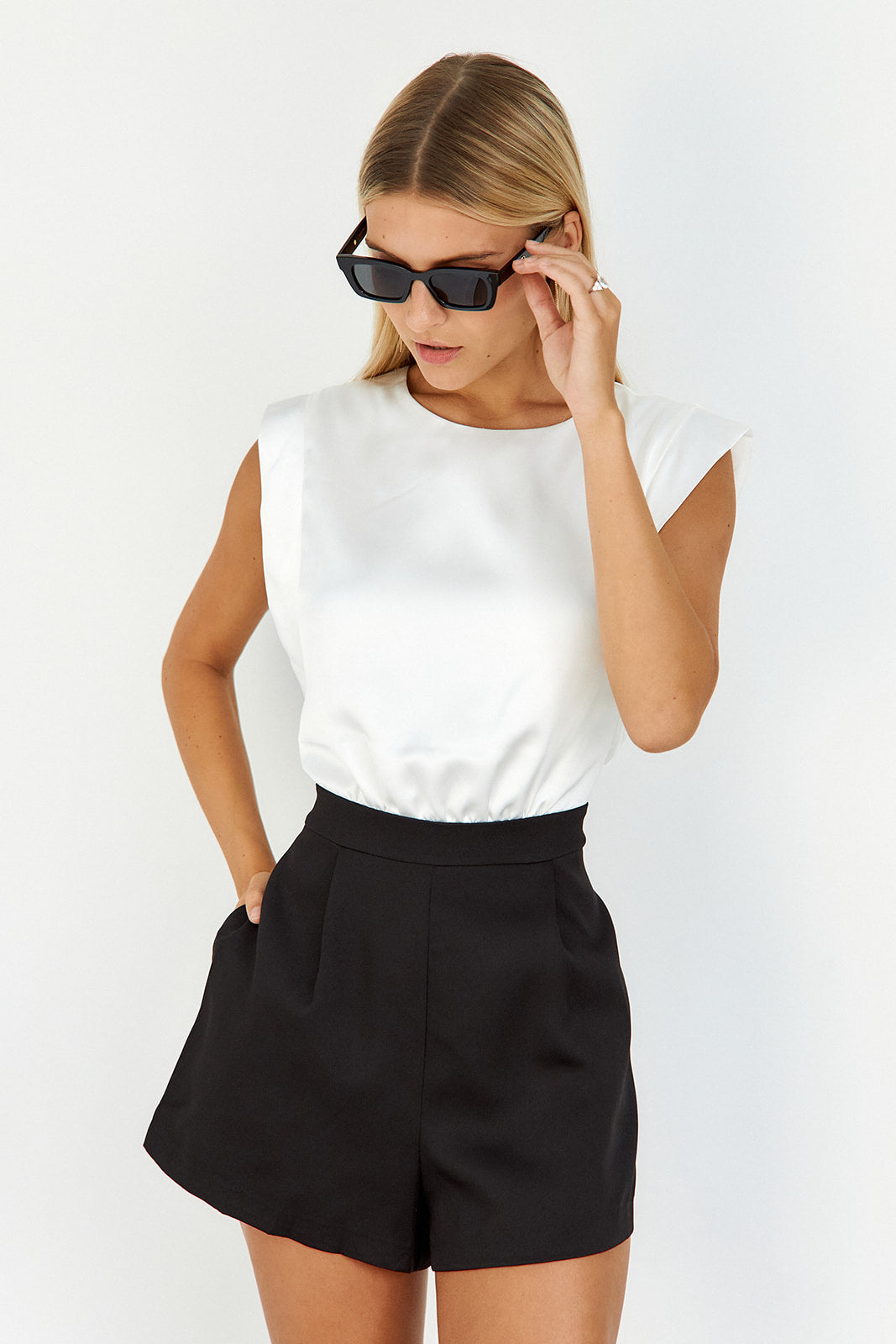 Owens Short Sleeve Romper - fab'rik
