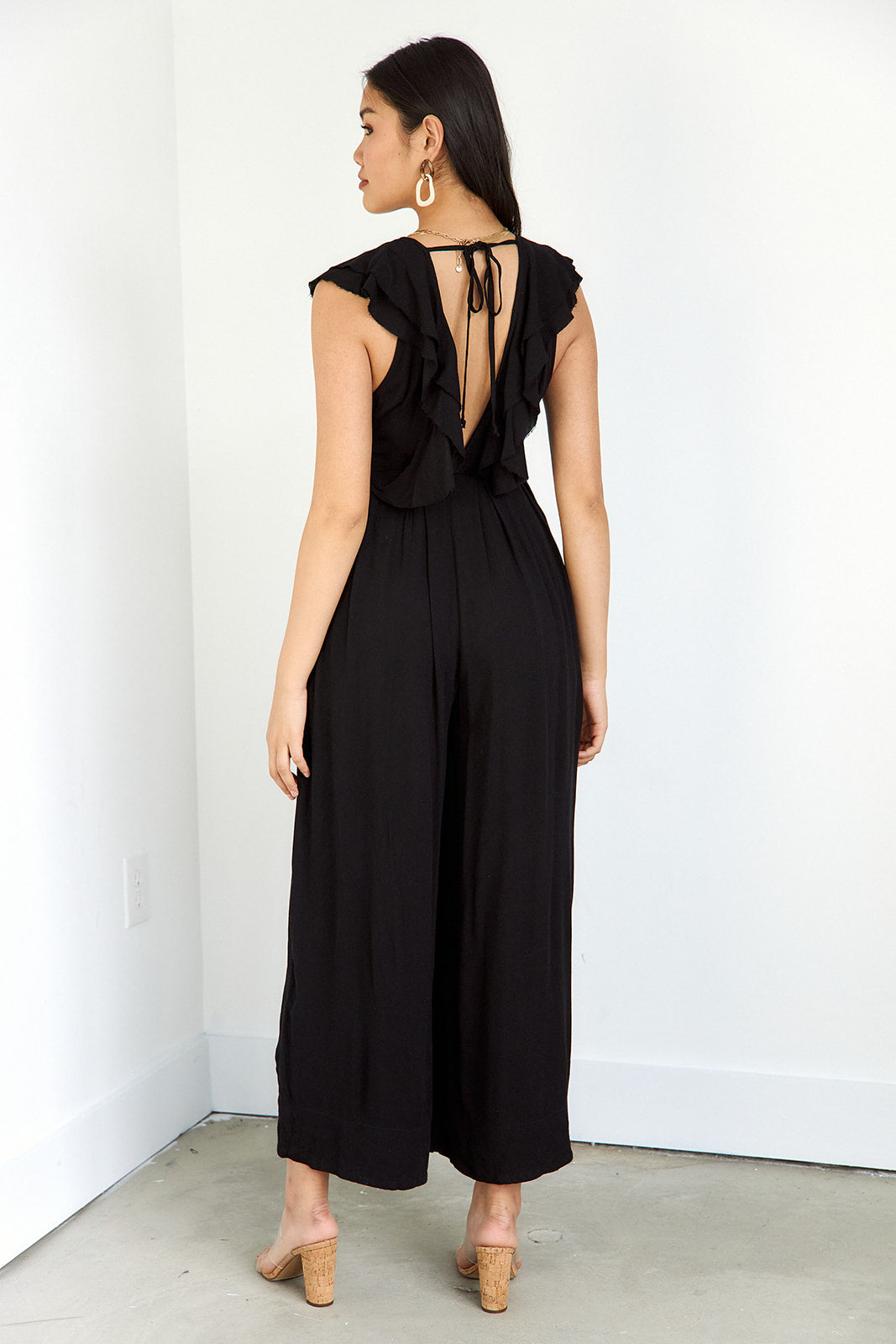 Calix Ruffle Jumpsuit - fab'rik