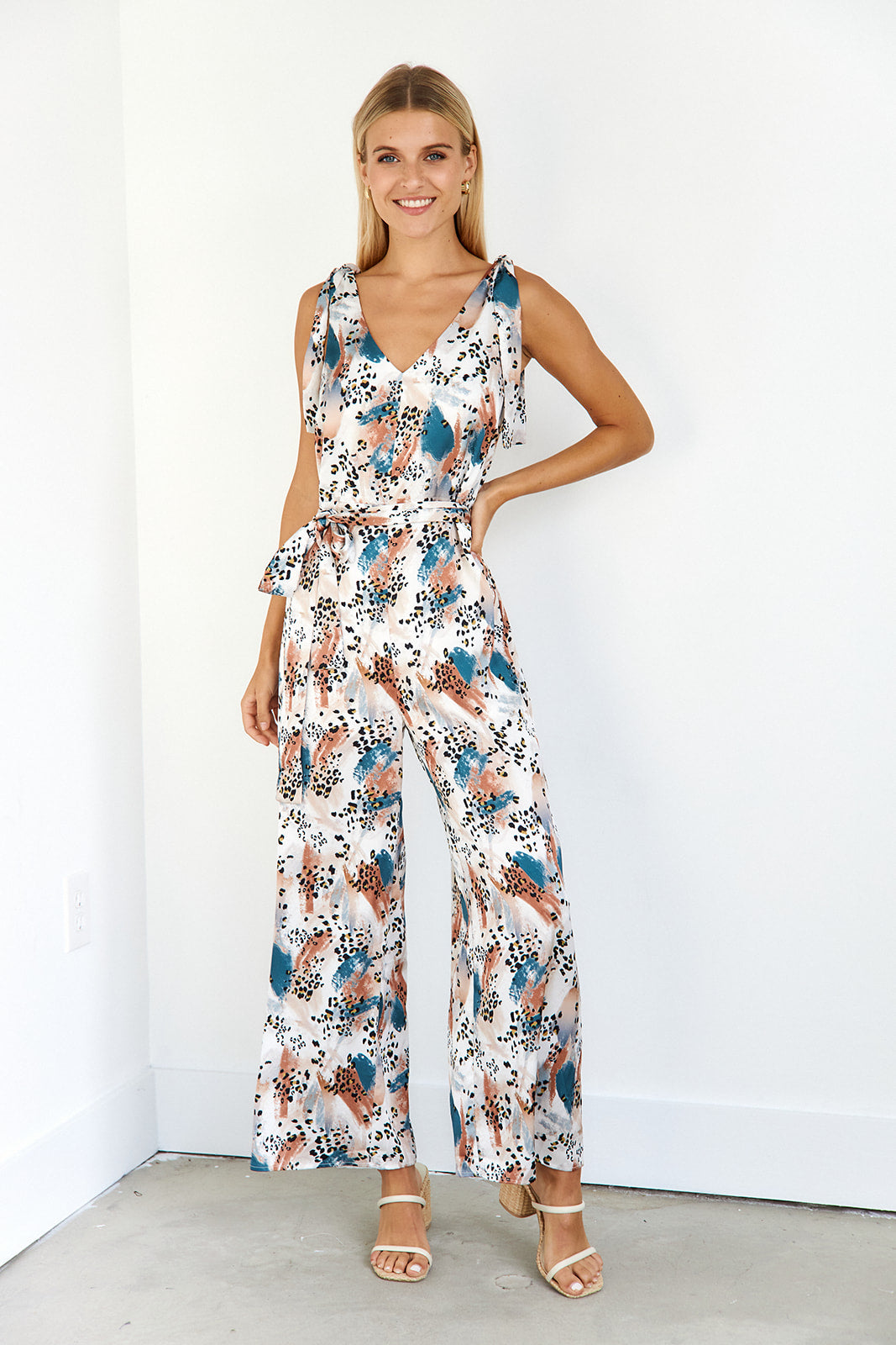 Vina Printed Jumpsuit - fab'rik