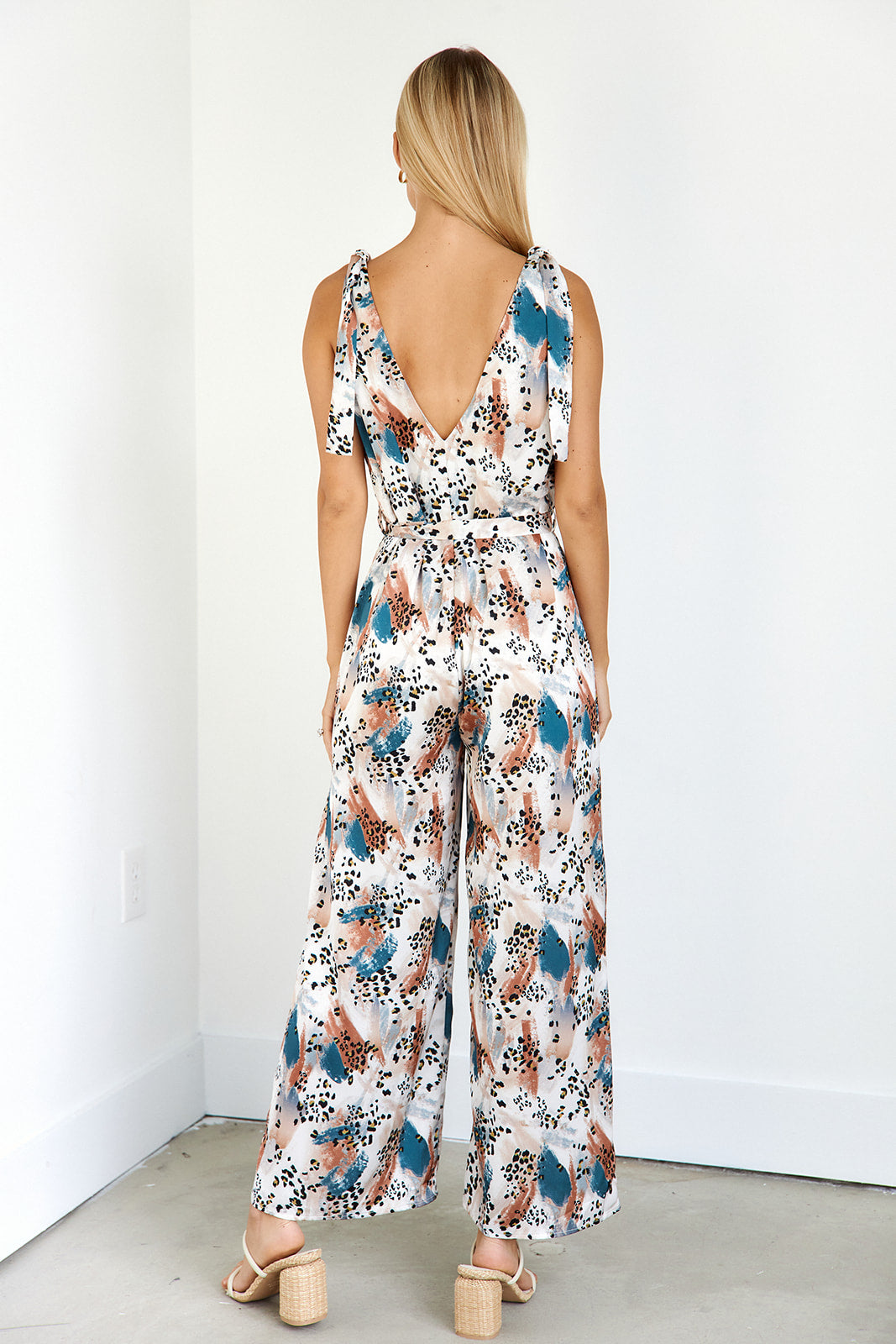 Vina Printed Jumpsuit - fab'rik