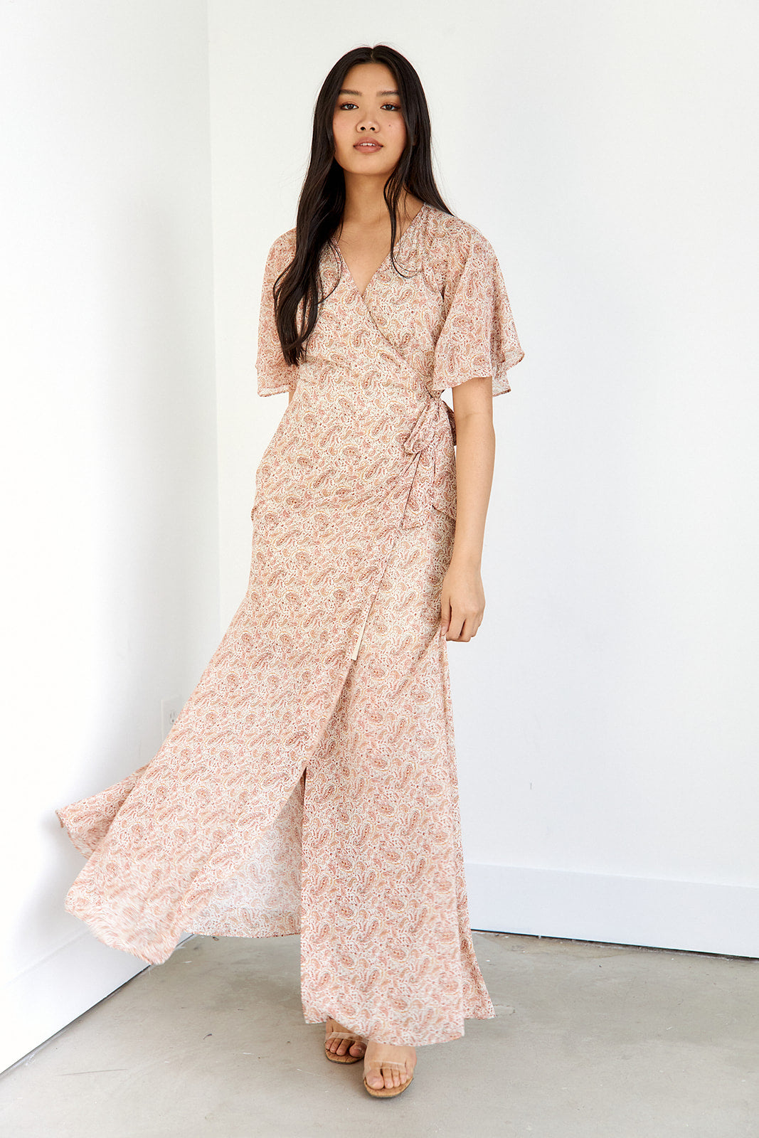 Colwyn Wrap Maxi Dress - fab'rik