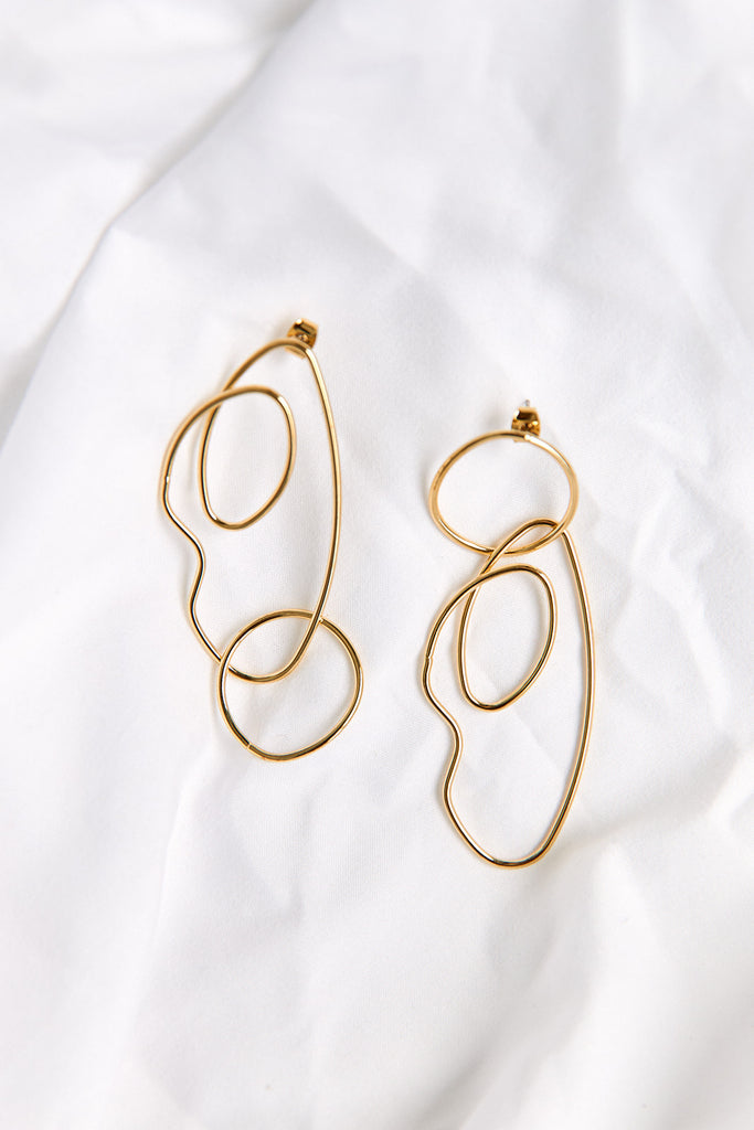 Romy Irregular Shape Earrings - fab'rik