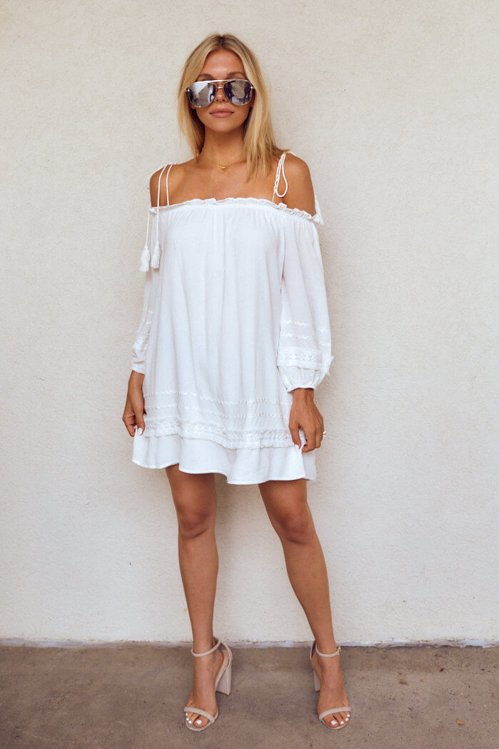 Rowen Cold Shoulder Dress - fab'rik