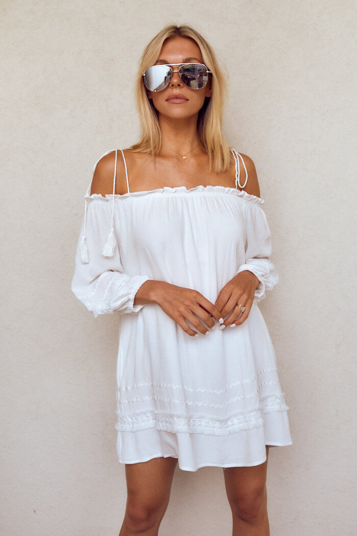 Rowen Cold Shoulder Dress - fab'rik