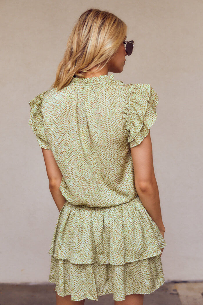 Rhodes Smocked Waist Mini Dress - fab'rik