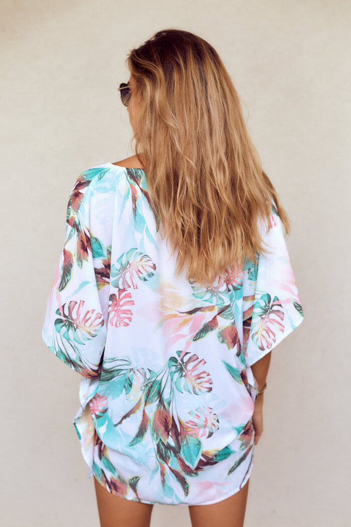 SALE - Lucy Palm Print Tunic - fab'rik