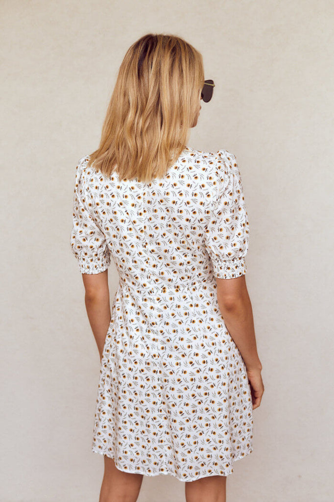 SALE - Trinity Smocked Cuff Dress - fab'rik
