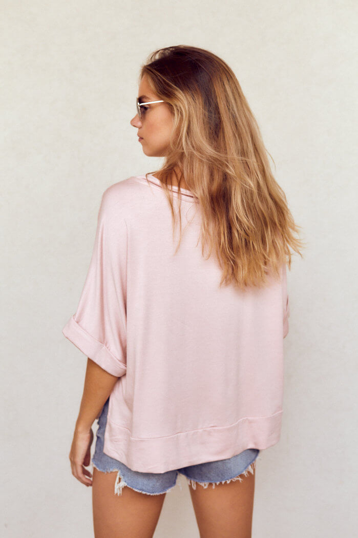SALE - Maribel Tie Dye Short Sleeve Top - fab'rik