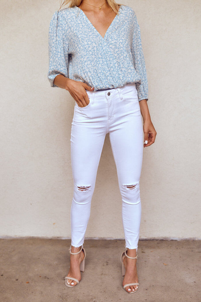 SALE - Maine Distressed Skinny Jean - fab'rik