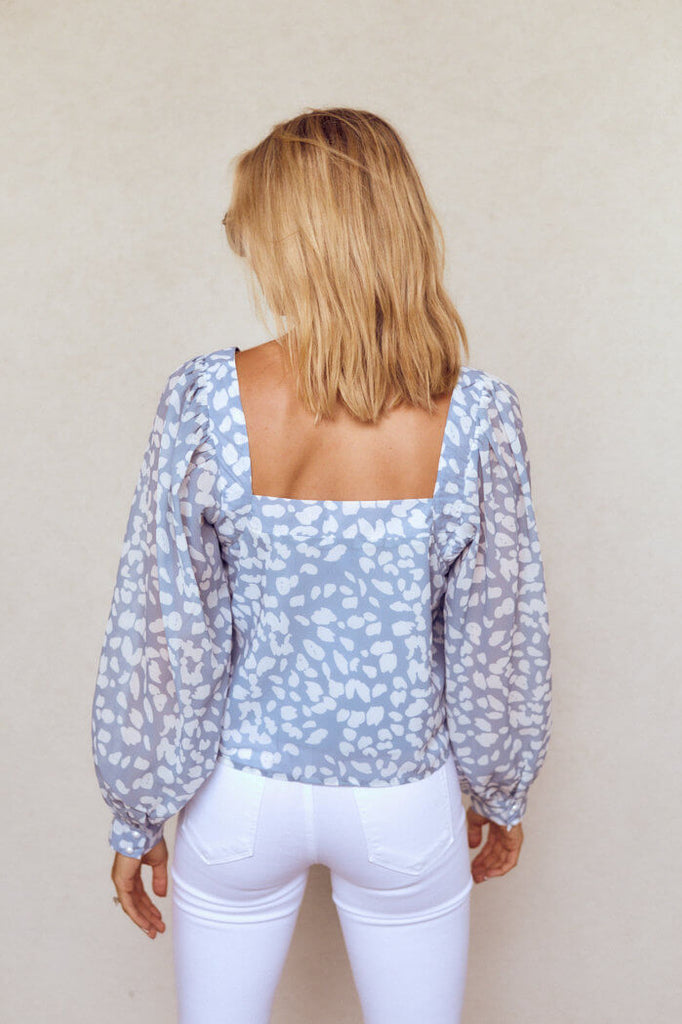 Palmer Ballon Sleeve Top - fab'rik