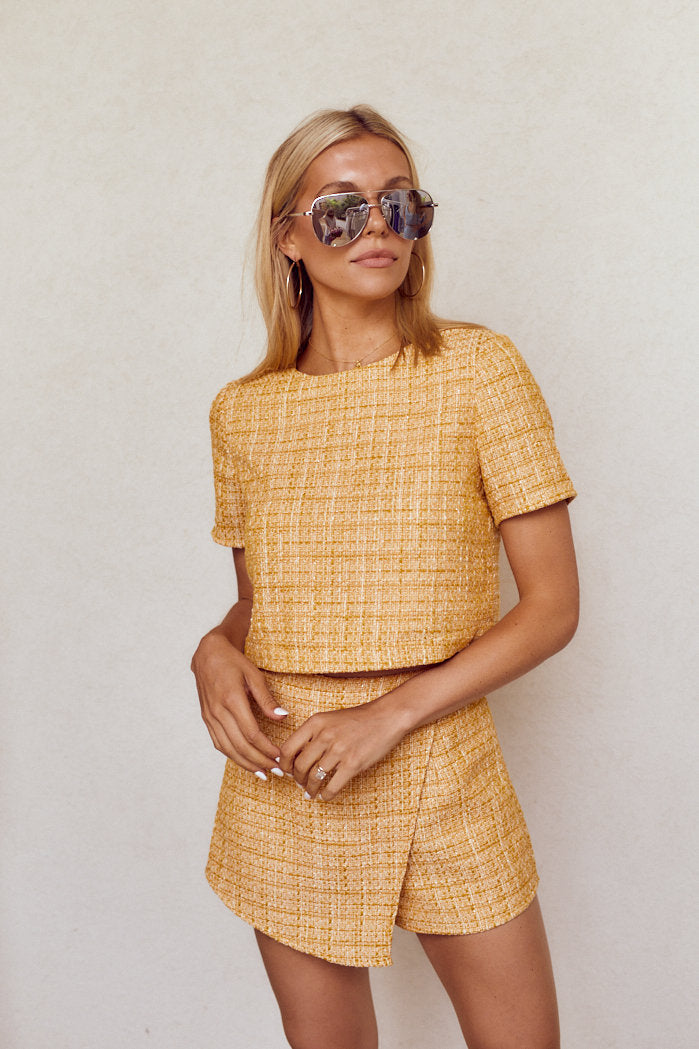 SALE - Whitley Short Sleeve Top - fab'rik