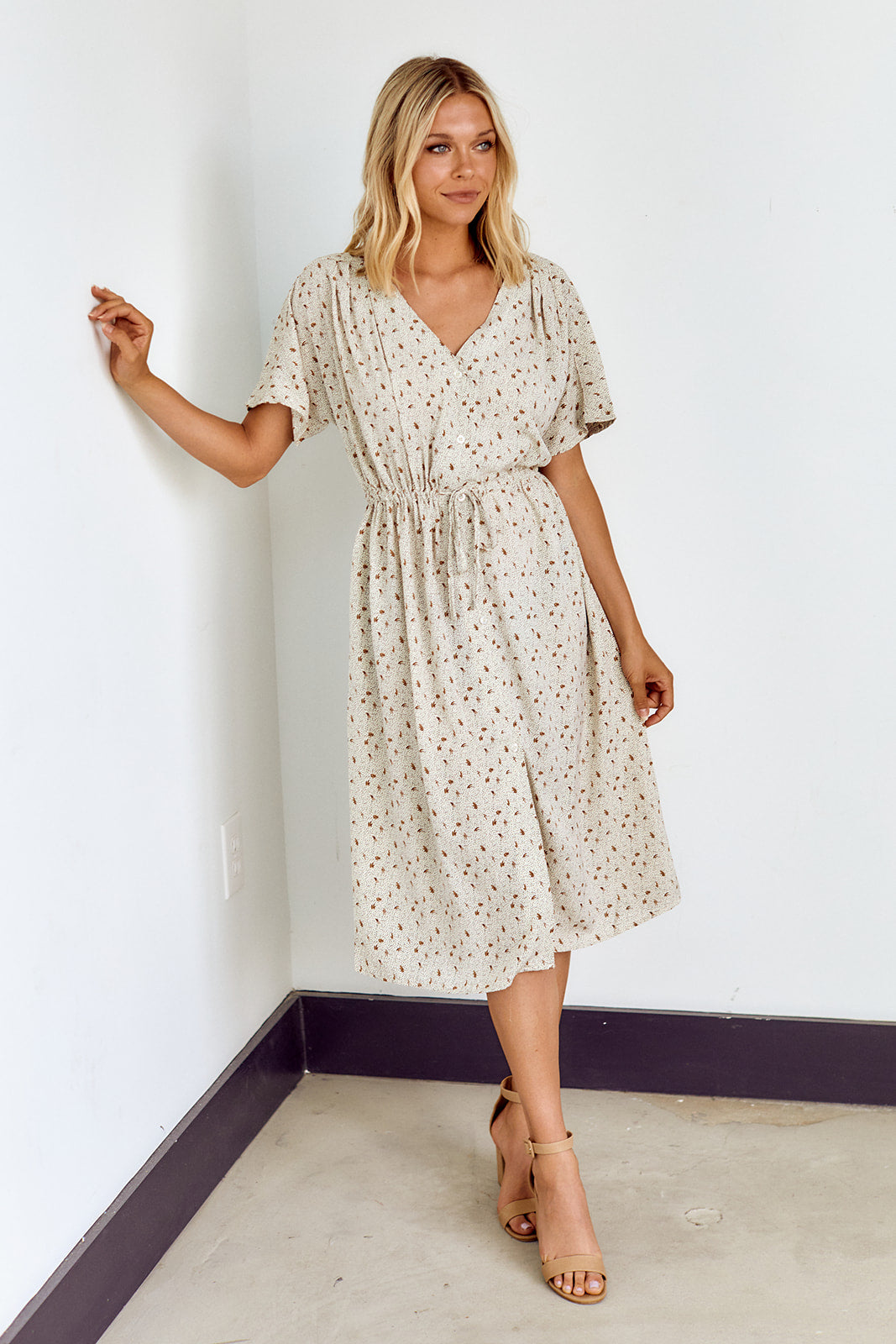 SALE - Anzie Short Sleeve Dress - fab'rik