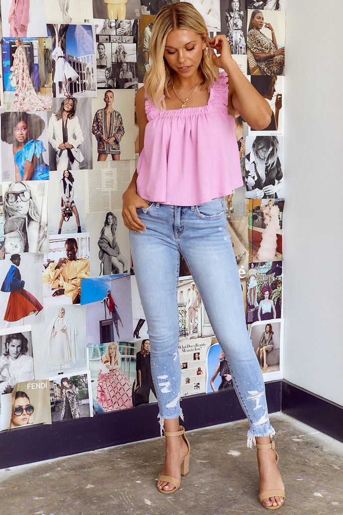 SALE - Lane Distressed Skinny Jean - fab'rik