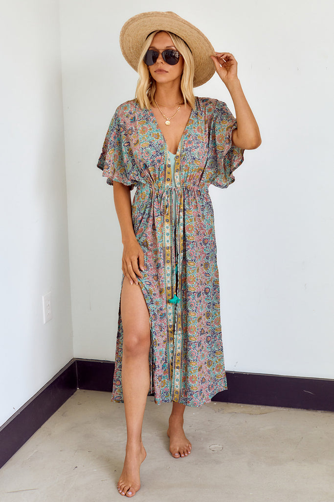 SALE - Marillyn Printed Duster - fab'rik