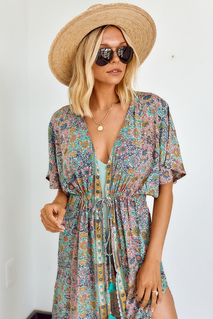 SALE - Marillyn Printed Duster - fab'rik