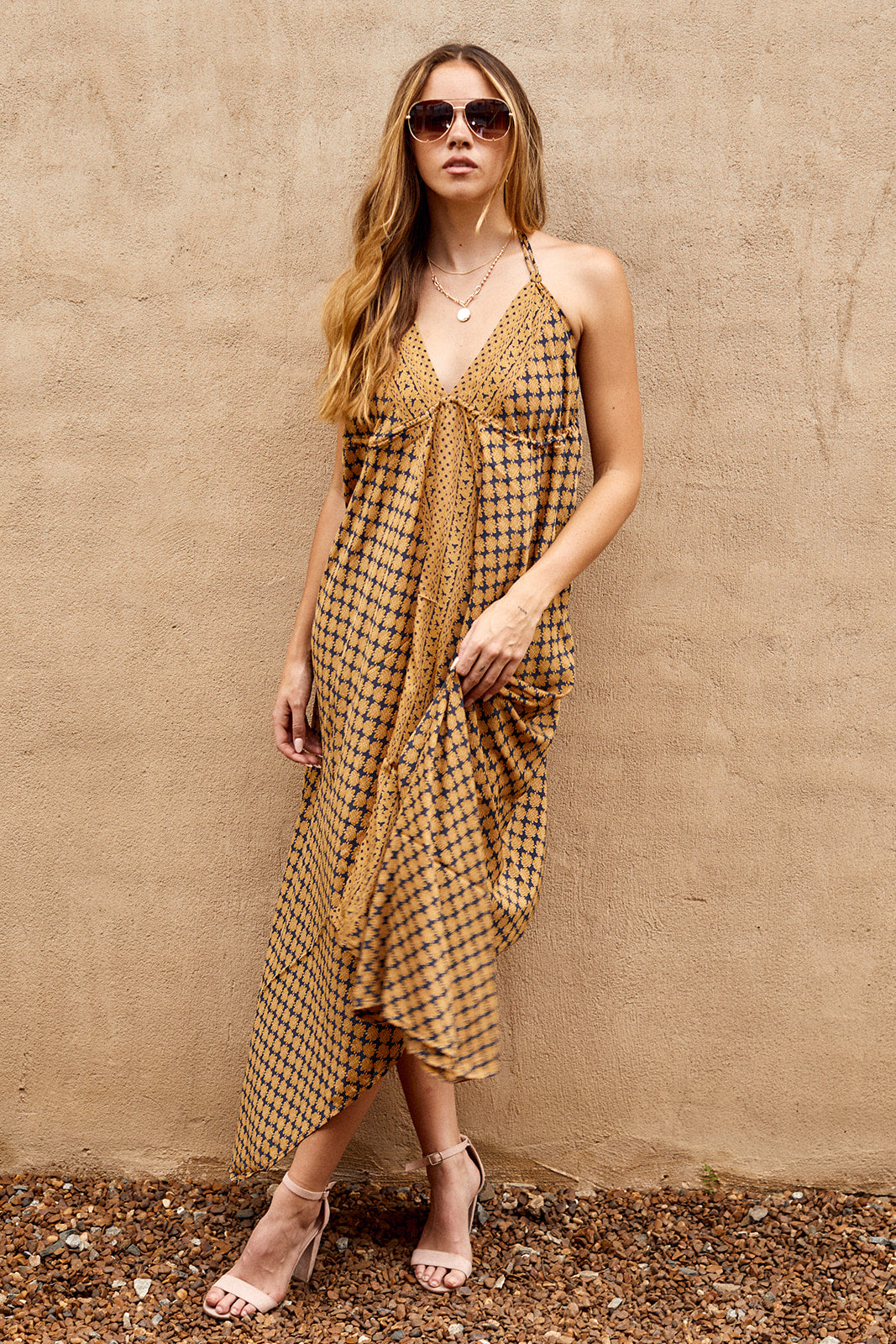 Ashbury Printed Handkerchief Dress - fab'rik