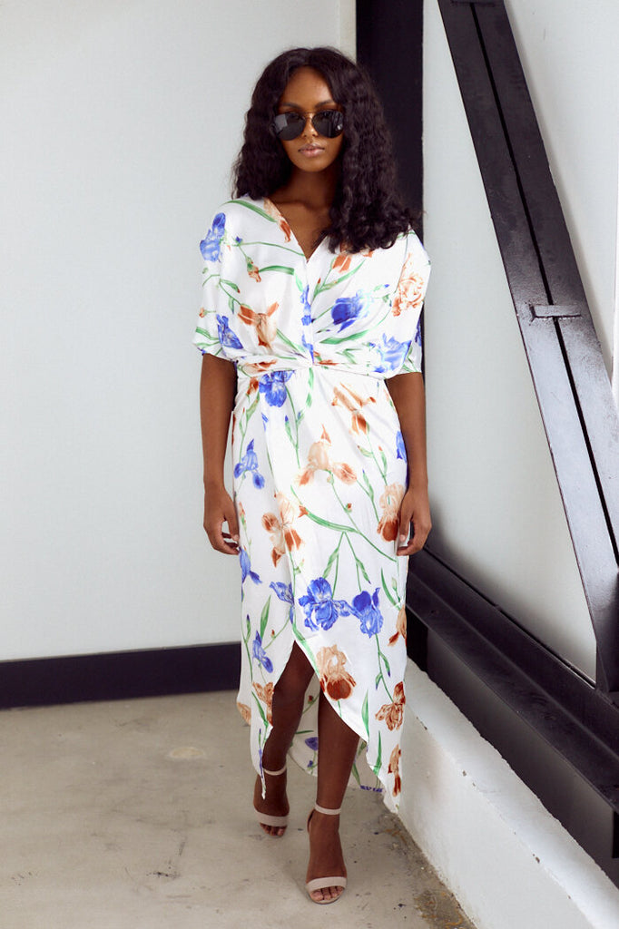 Lacey Floral Maxi Dress - fab'rik