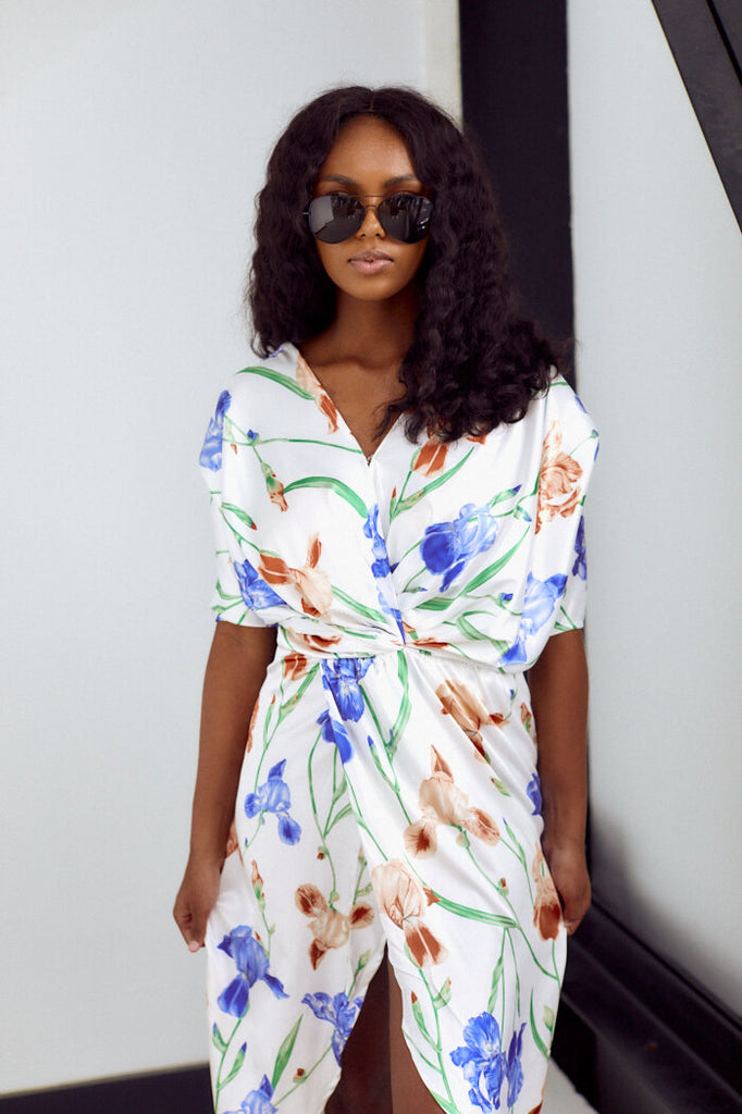 Lacey Floral Maxi Dress - fab'rik