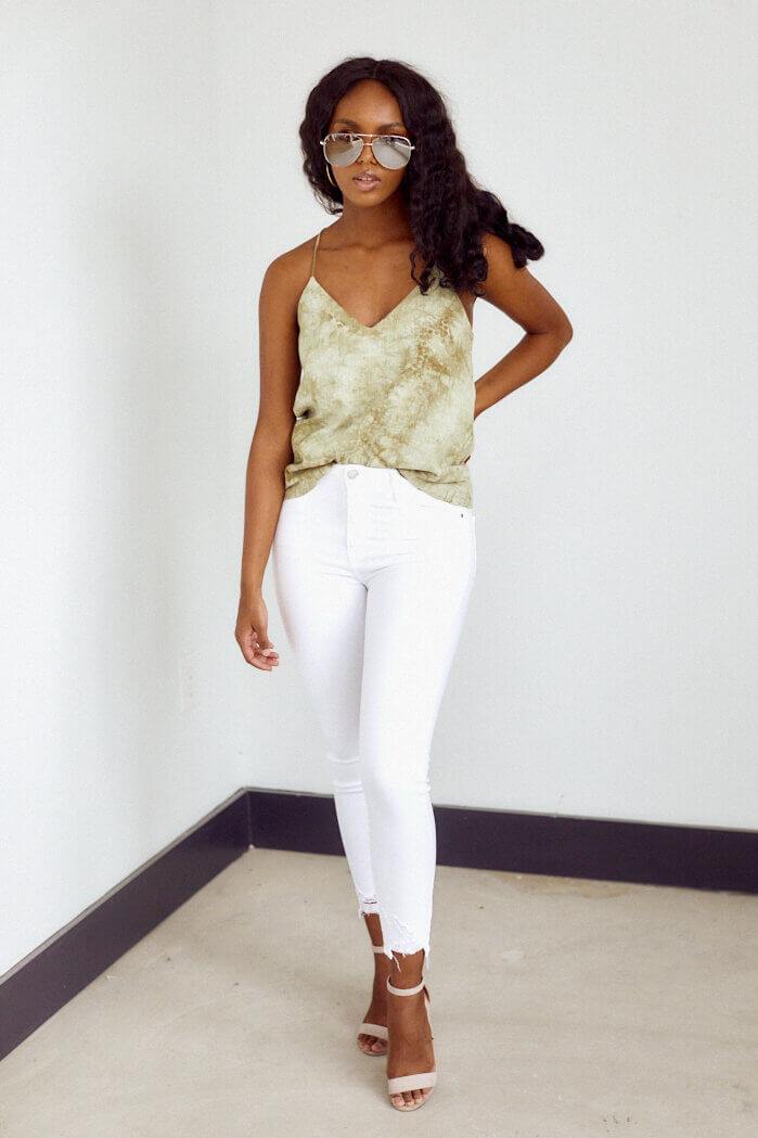 Shelby Tie Dye Tank Top - fab'rik