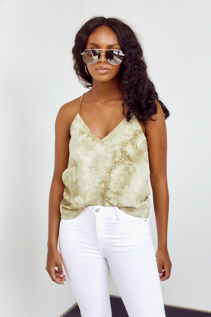 Shelby Tie Dye Tank Top - fab'rik