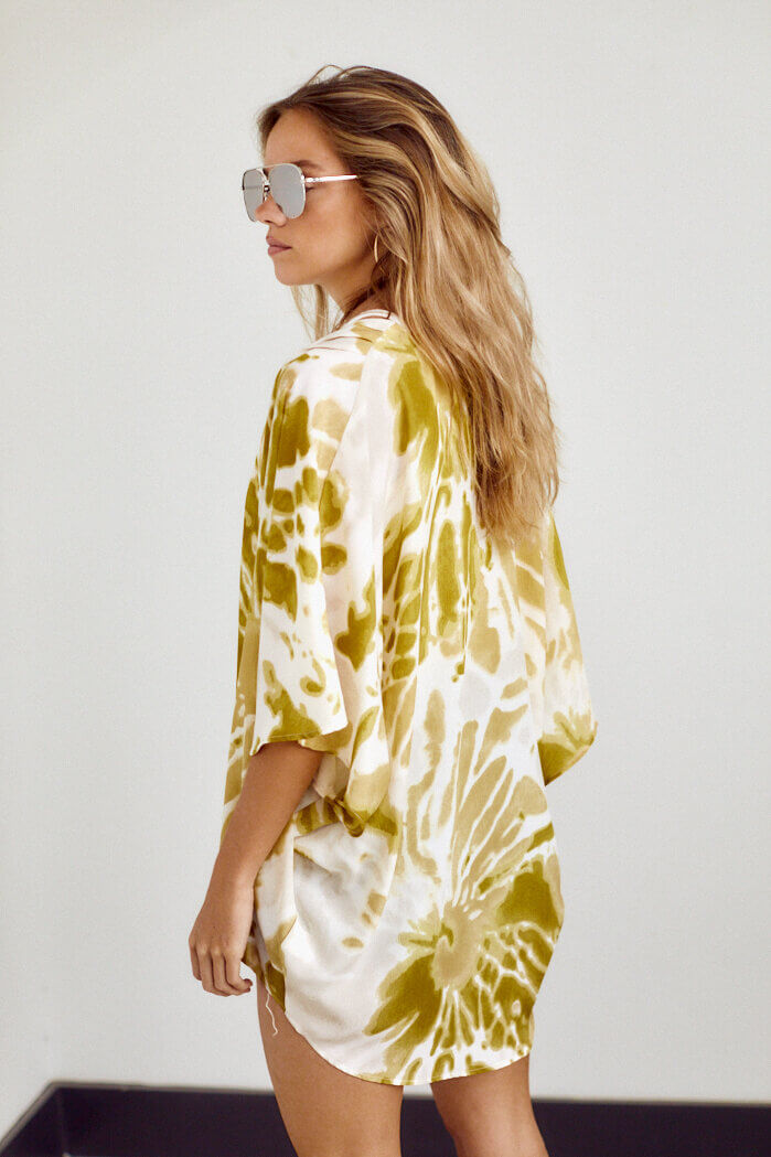 Selena Tie Dye Kimono - fab'rik