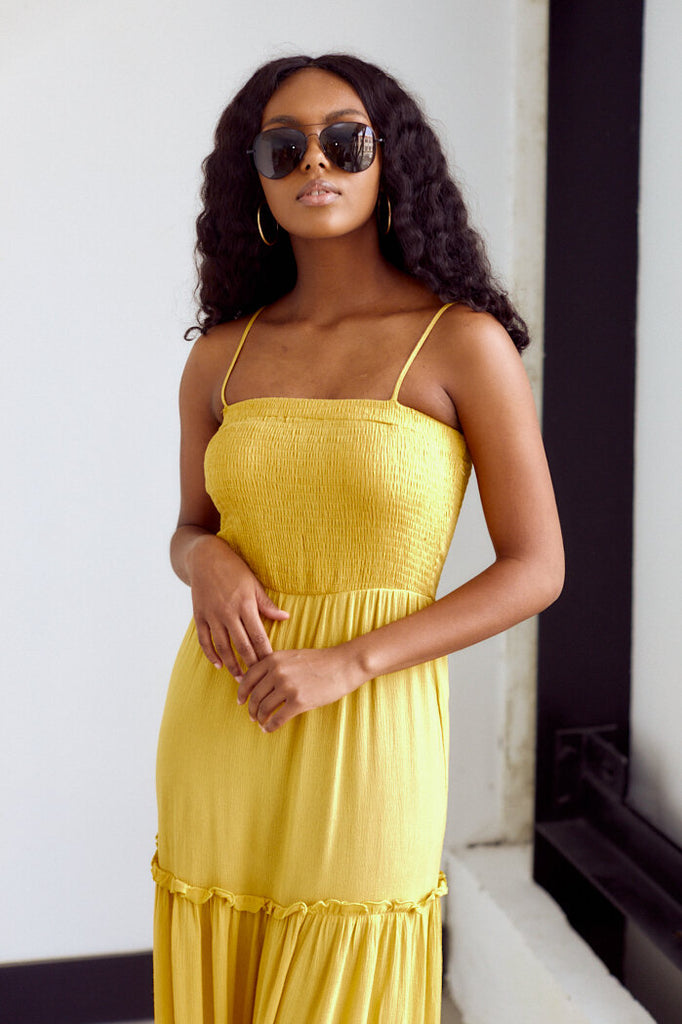 Ceilla Tiered Maxi Dress - fab'rik