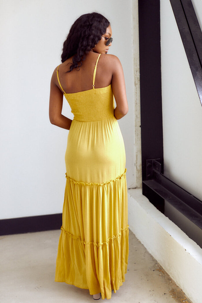 Ceilla Tiered Maxi Dress - fab'rik