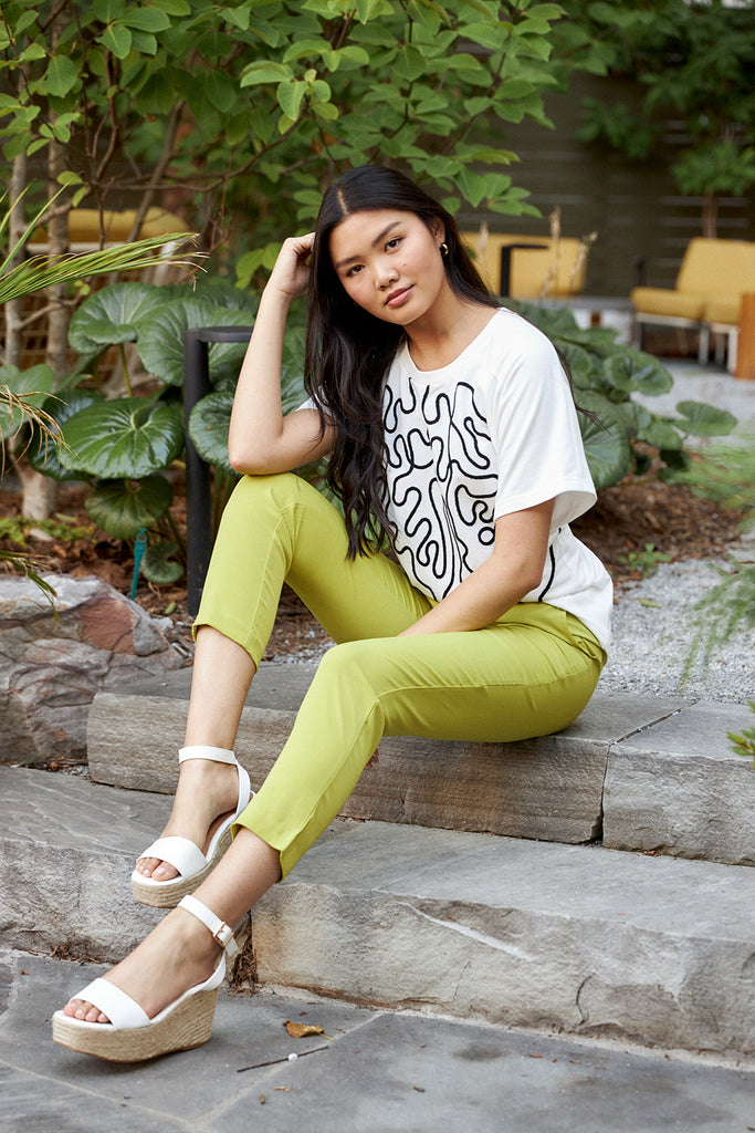 Jada Graphic Detail Top - fab'rik