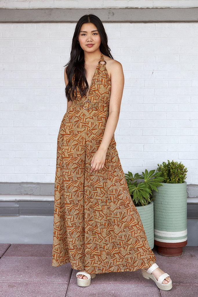 Elysia Printed Jumpsuit - fab'rik