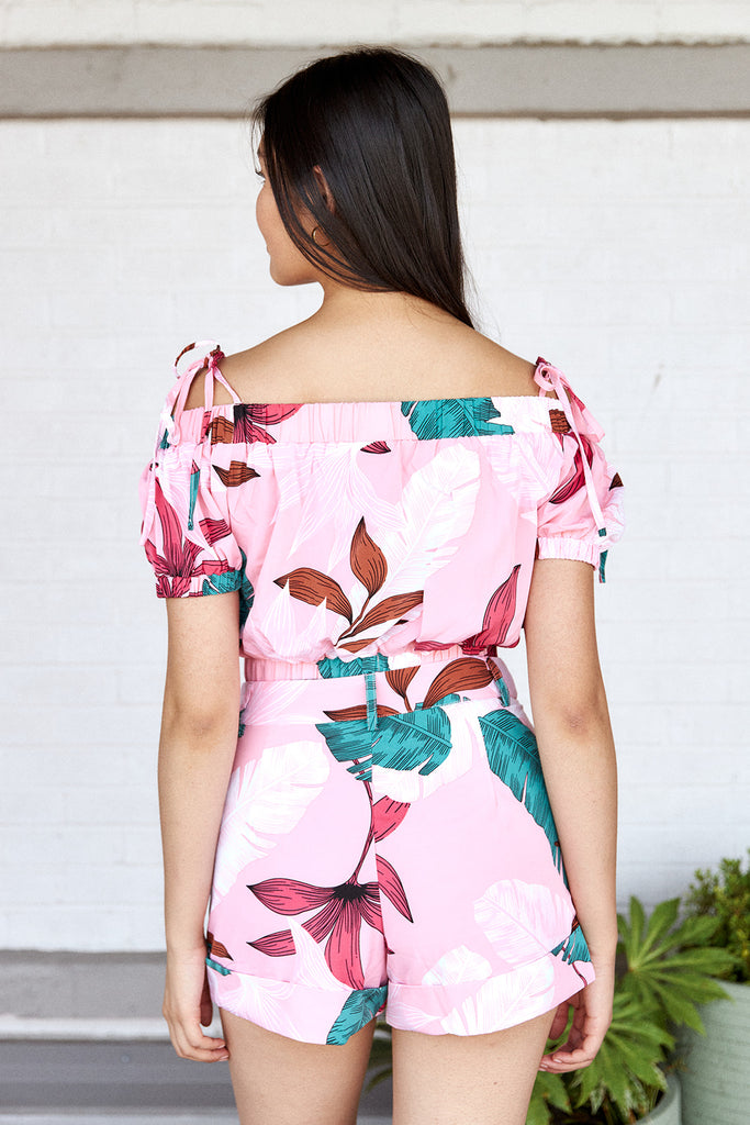 Sloan Floral Printed Short - fab'rik