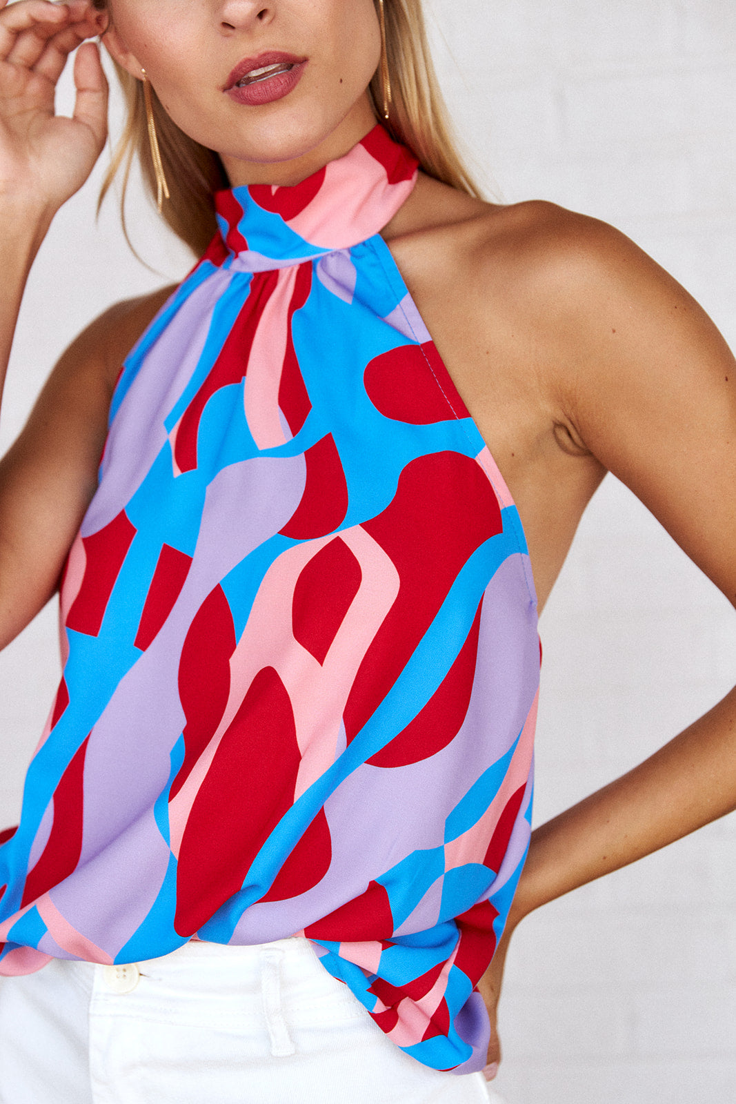 Maiden High Neck Blouse - fab'rik