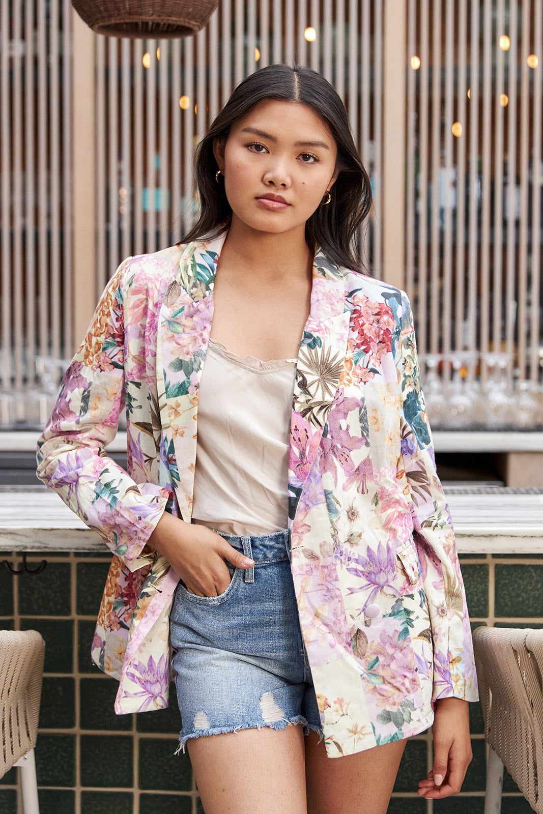 Monte Floral Blazer - fab'rik